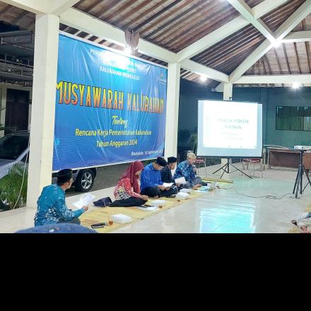 Muskal RKPKal Kalurahan Wonolelo Tahun Anggaran 2024